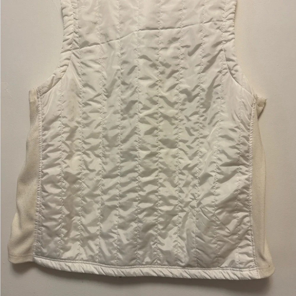 Kim Rogers Quilted Ivory Vest - Picture 5 of 5